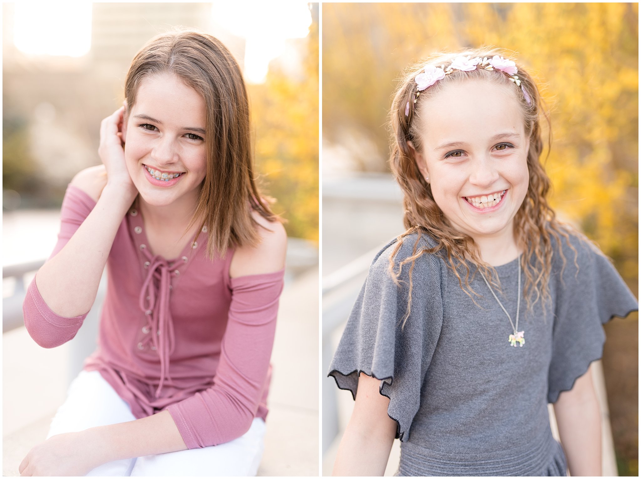Downtown Salt Lake family session | kids portraits