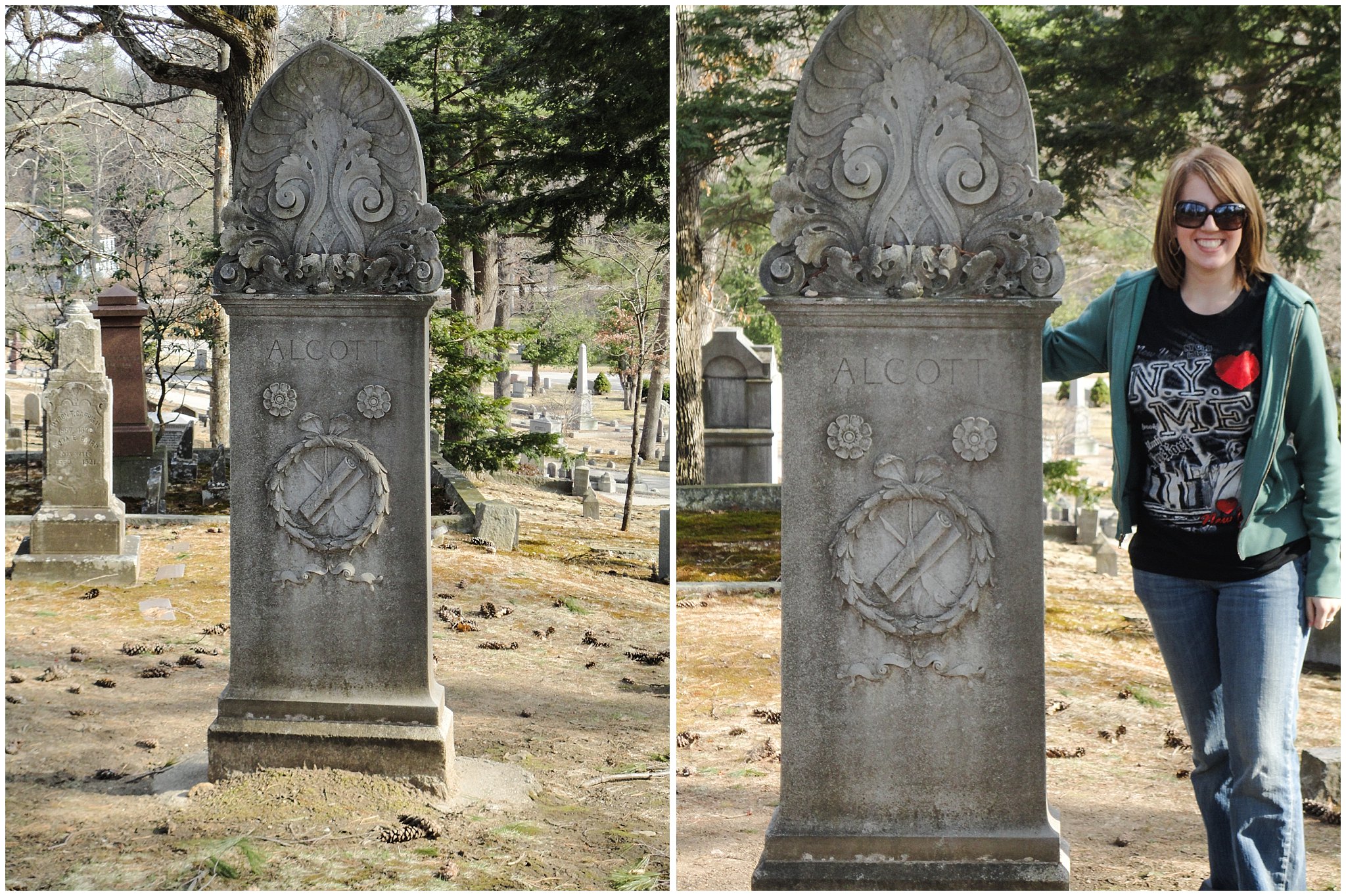 Louisa May Alcott Sleepy Hollow Cemetery | Historic Massachusetts Honeymoon
