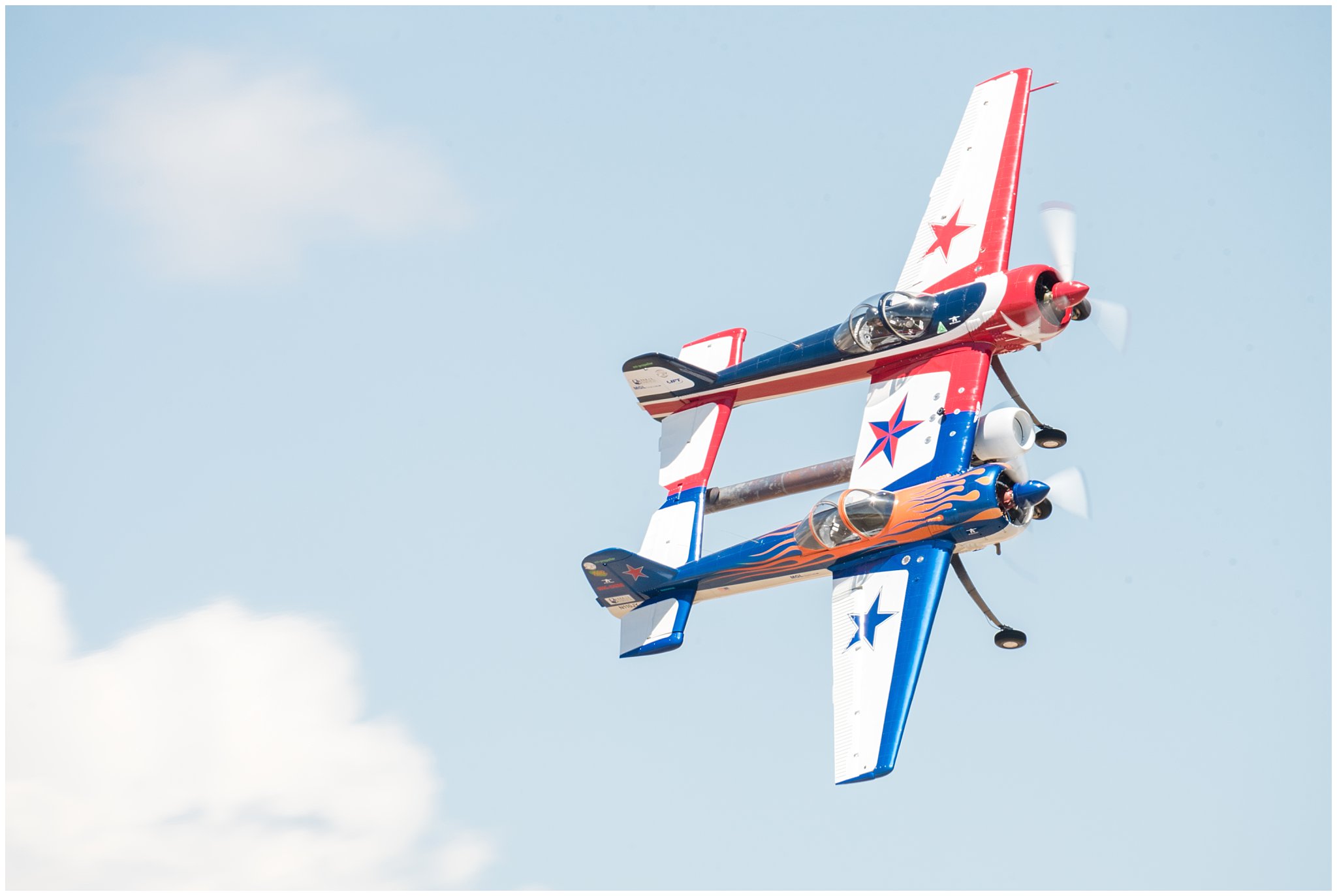 Jeff Boerboon in the Yak 110 at the Warriors over the Wasatch Airshow 2018