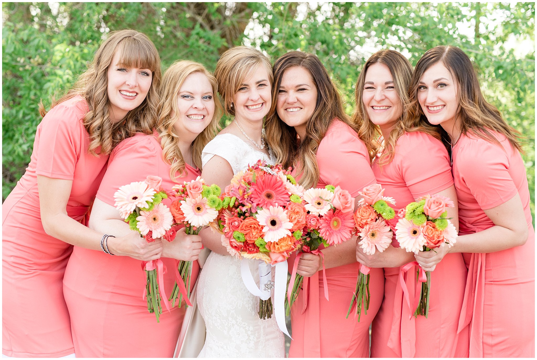 Salt Lake City Utah Wedding | Bridesmaids | Jessie and Dallin Photography