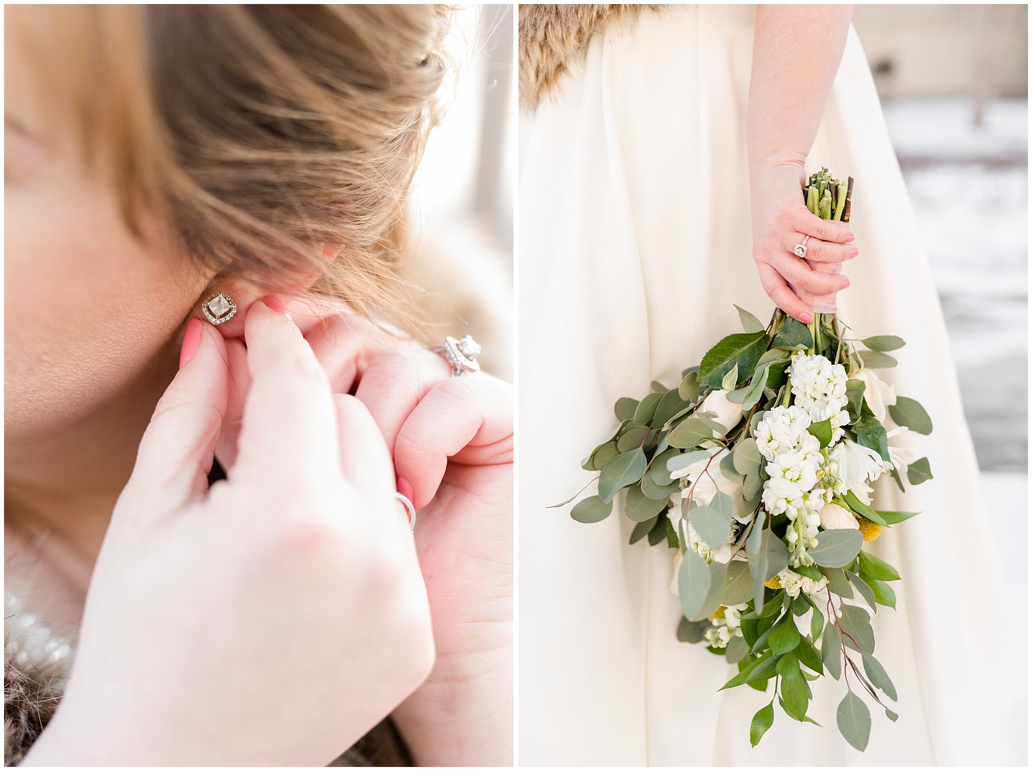 bridal details | Ogden Temple Wedding | Jessie and Dallin Photography