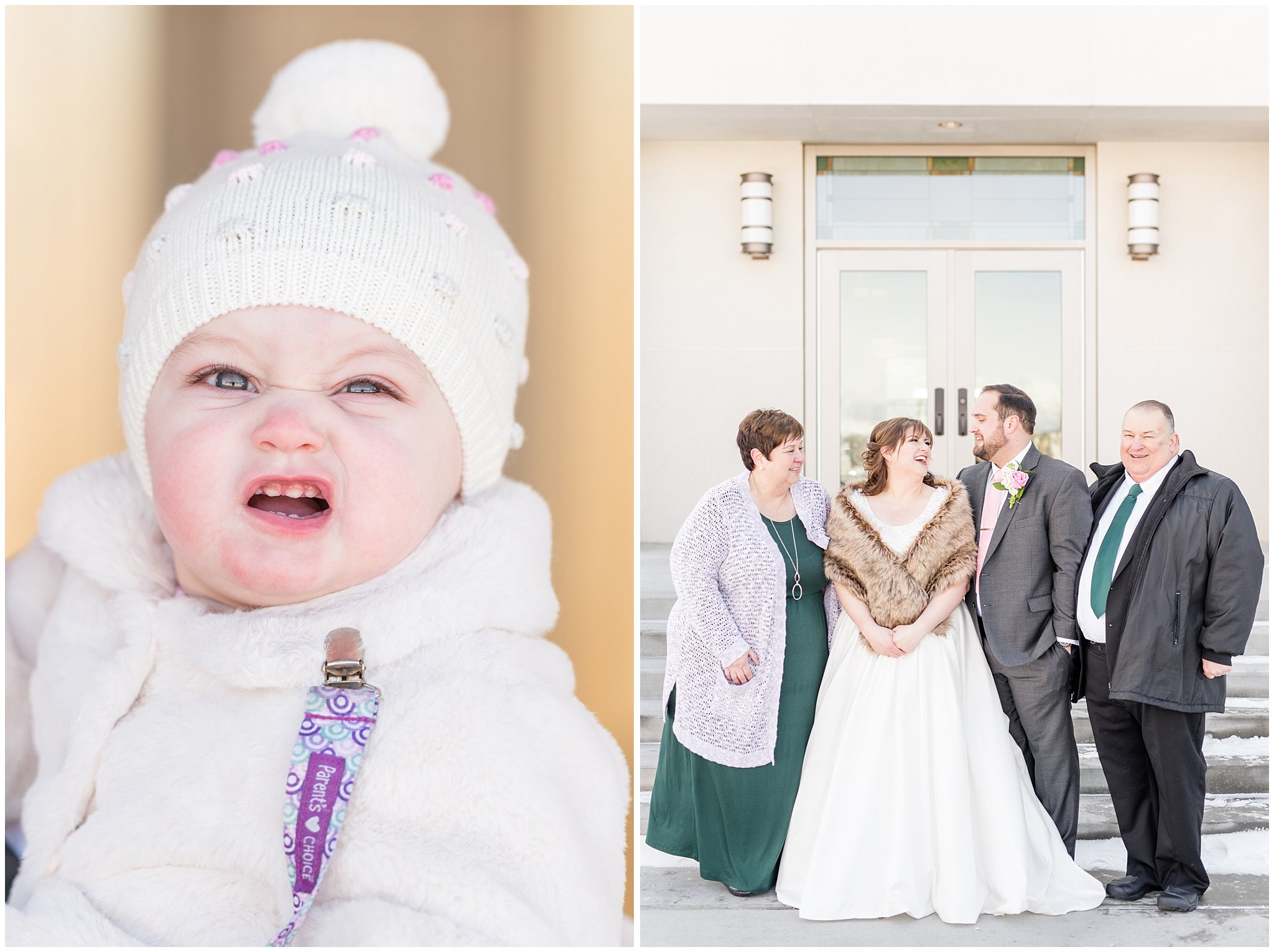 Candid wedding photos | Ogden Temple Wedding | Jessie and Dallin Photography