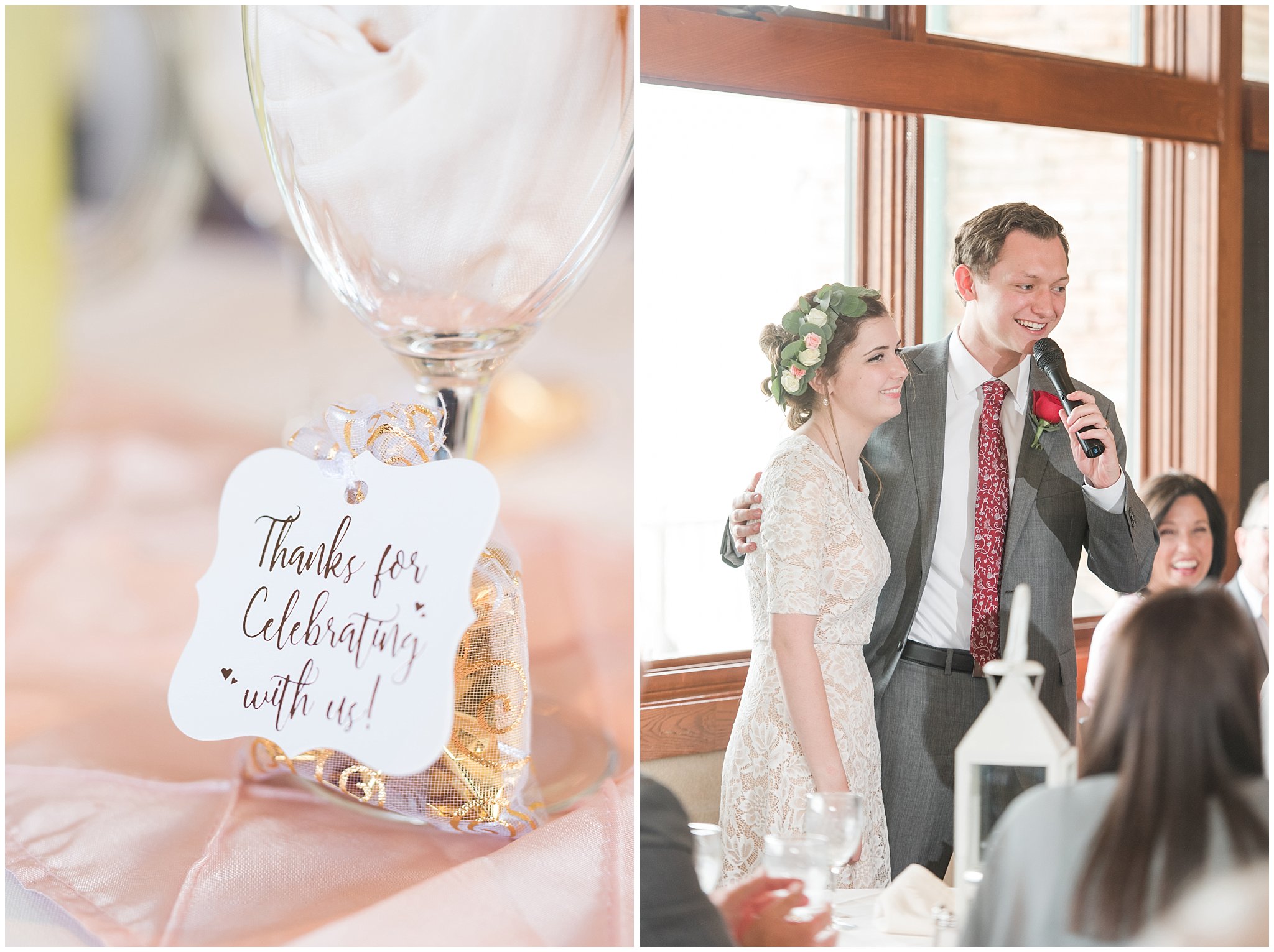 Wedding toasts with bride and groom | Grey, Burgundy, and Gold Wedding | Draper Temple and South Mountain Wedding | Utah Wedding Photographers | Jessie and Dallin Photography