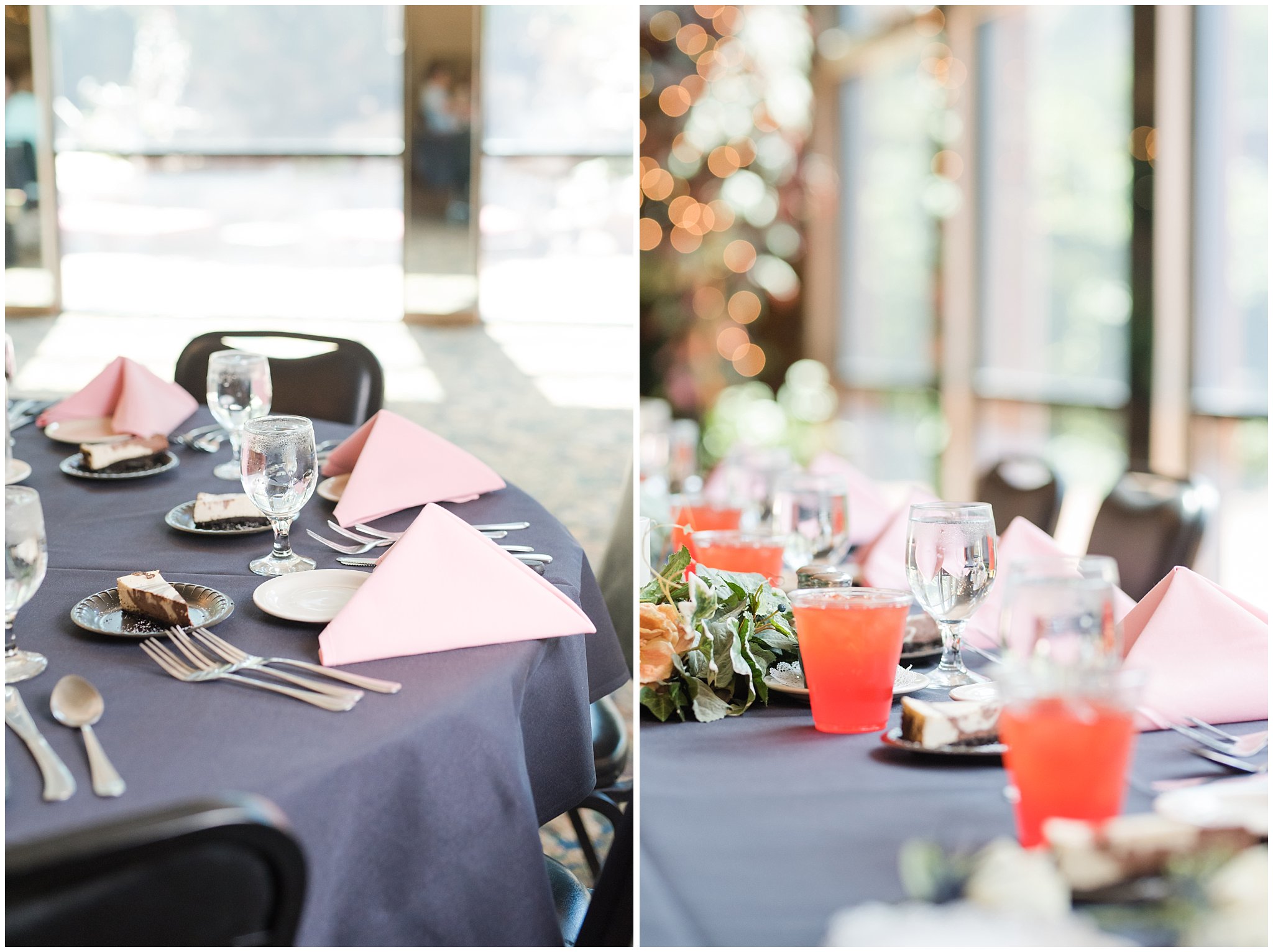 Timbermine Restaurant luncheon and toasts | Ogden Temple Summer Wedding | Jessie and Dallin Photography