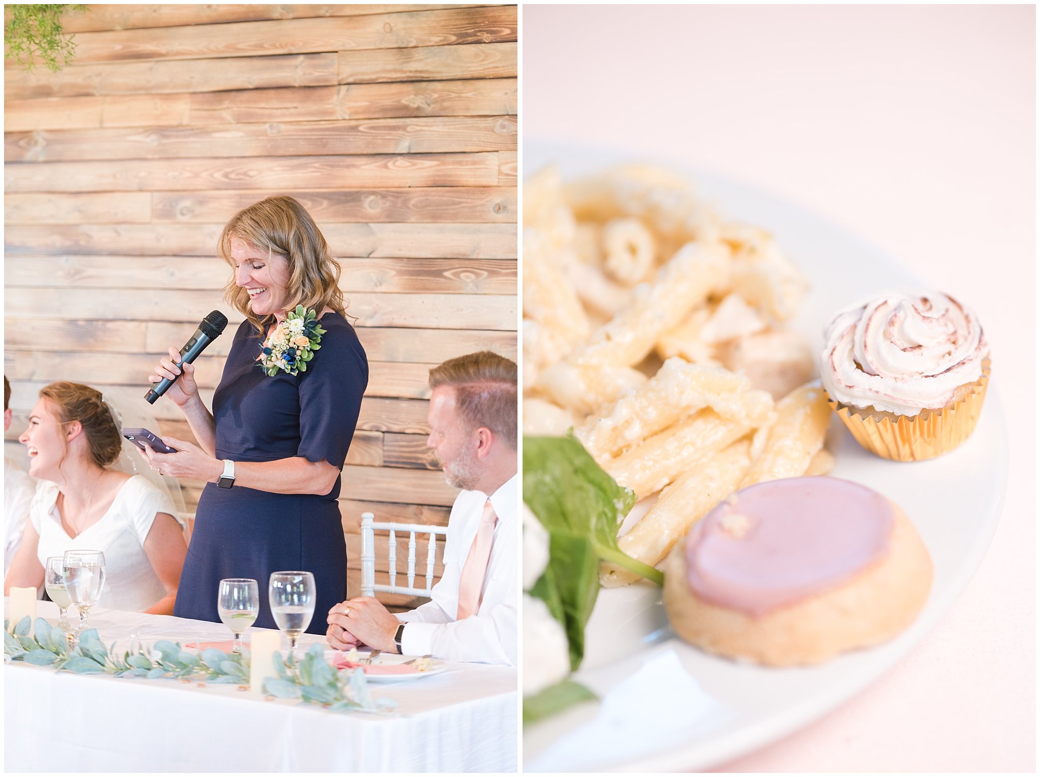 Toasts during luncheon | Oak Hills Reception and Events Center | Jessie and Dallin Photography