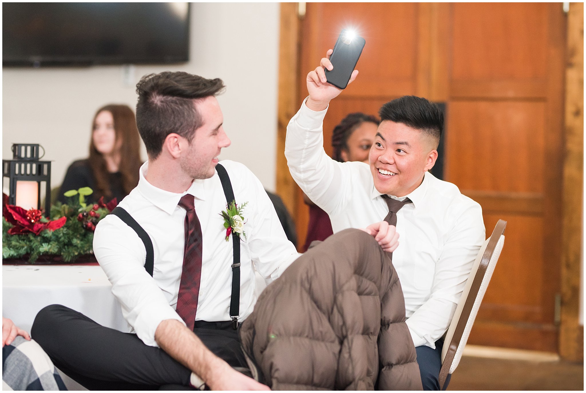 Entertainment at the Gathering Place at Gardner Village | Gardner Village Wedding | The Gathering Place | Jessie and Dallin Photography