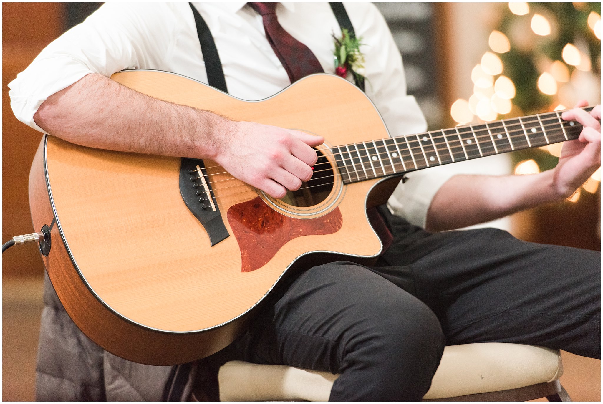 Bride and groom sing together at the Gathering Place at Gardner Village | Gardner Village Wedding | The Gathering Place | Jessie and Dallin Photography