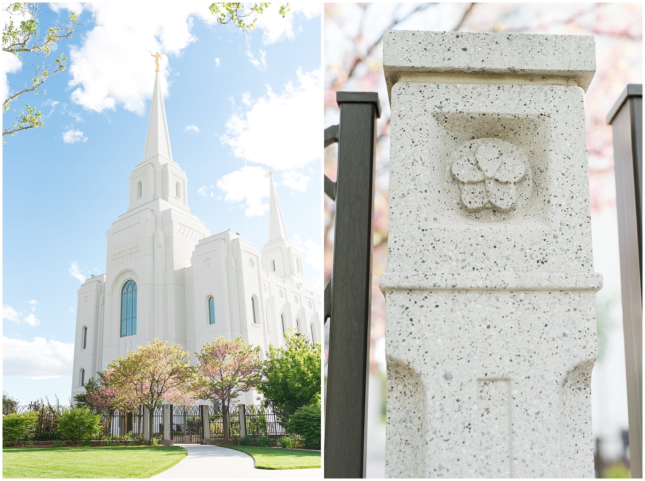 Brigham City Temple | Brigham City Temple and Mantua Mountain Formal Session | Jessie and Dallin Photography