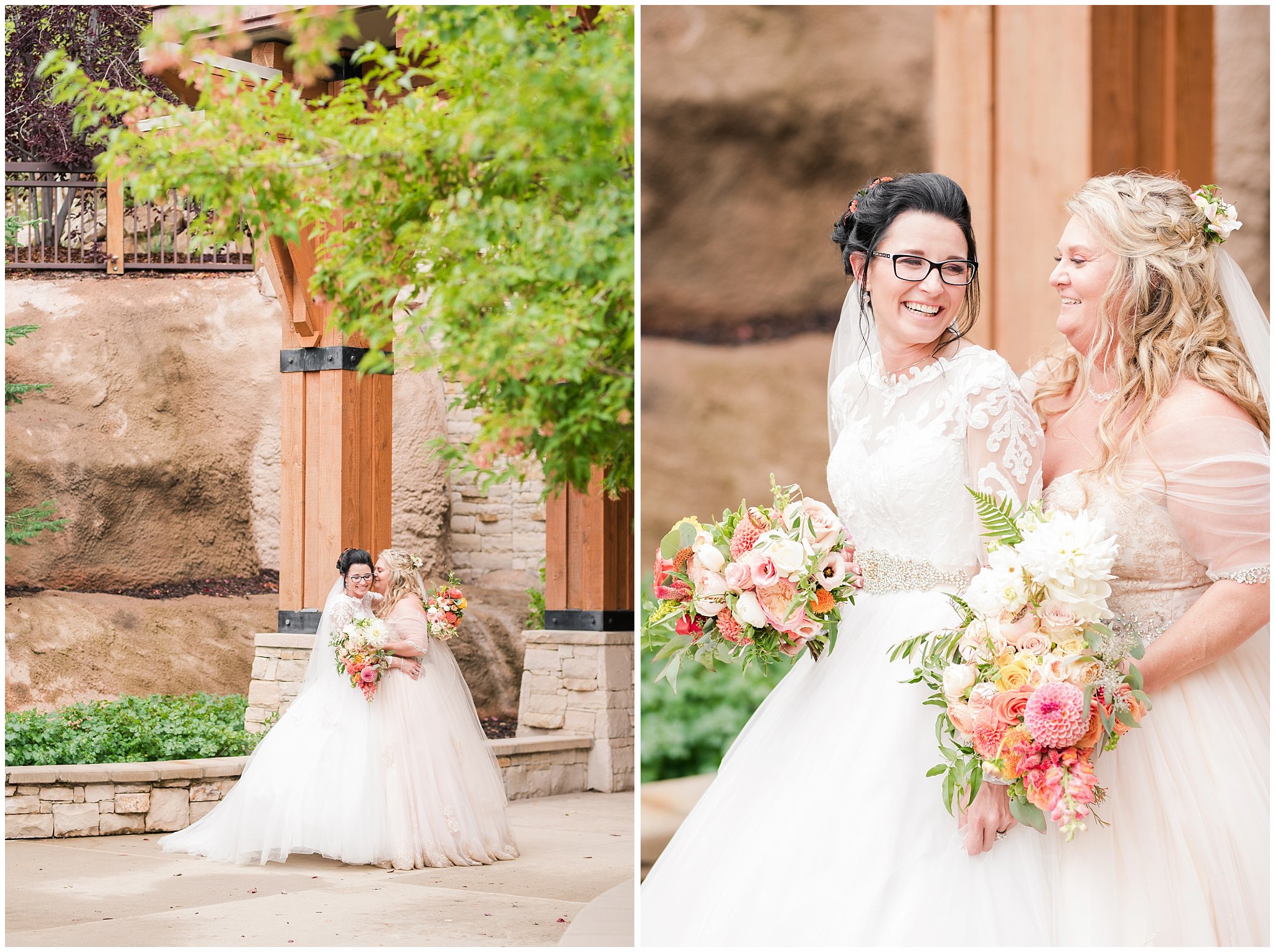 Wedding portraits at the Hyatt Centric Park City | Utah Mountain Wedding Venue