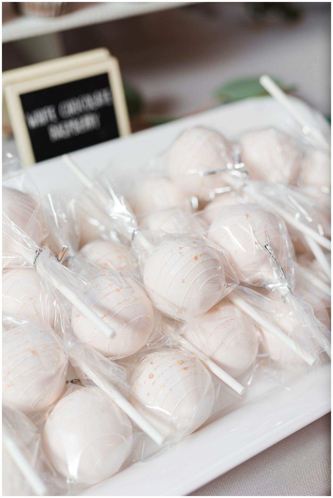 Cake pops during reception | Oak Hills Utah Dusty Rose and Gray Summer Wedding | Jessie and Dallin Photography