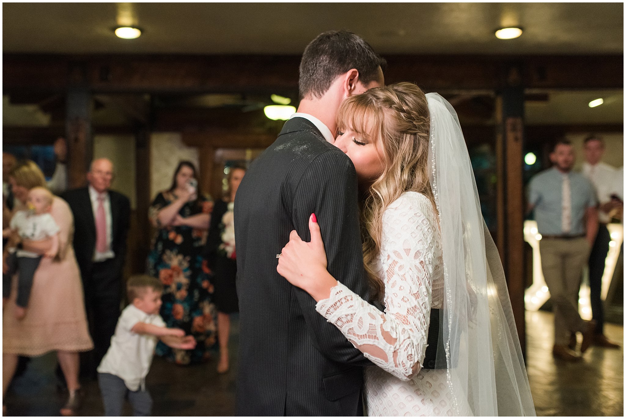 First dance during reception in the barn | Wadley Farms Summer Wedding | Jessie and Dallin Photography