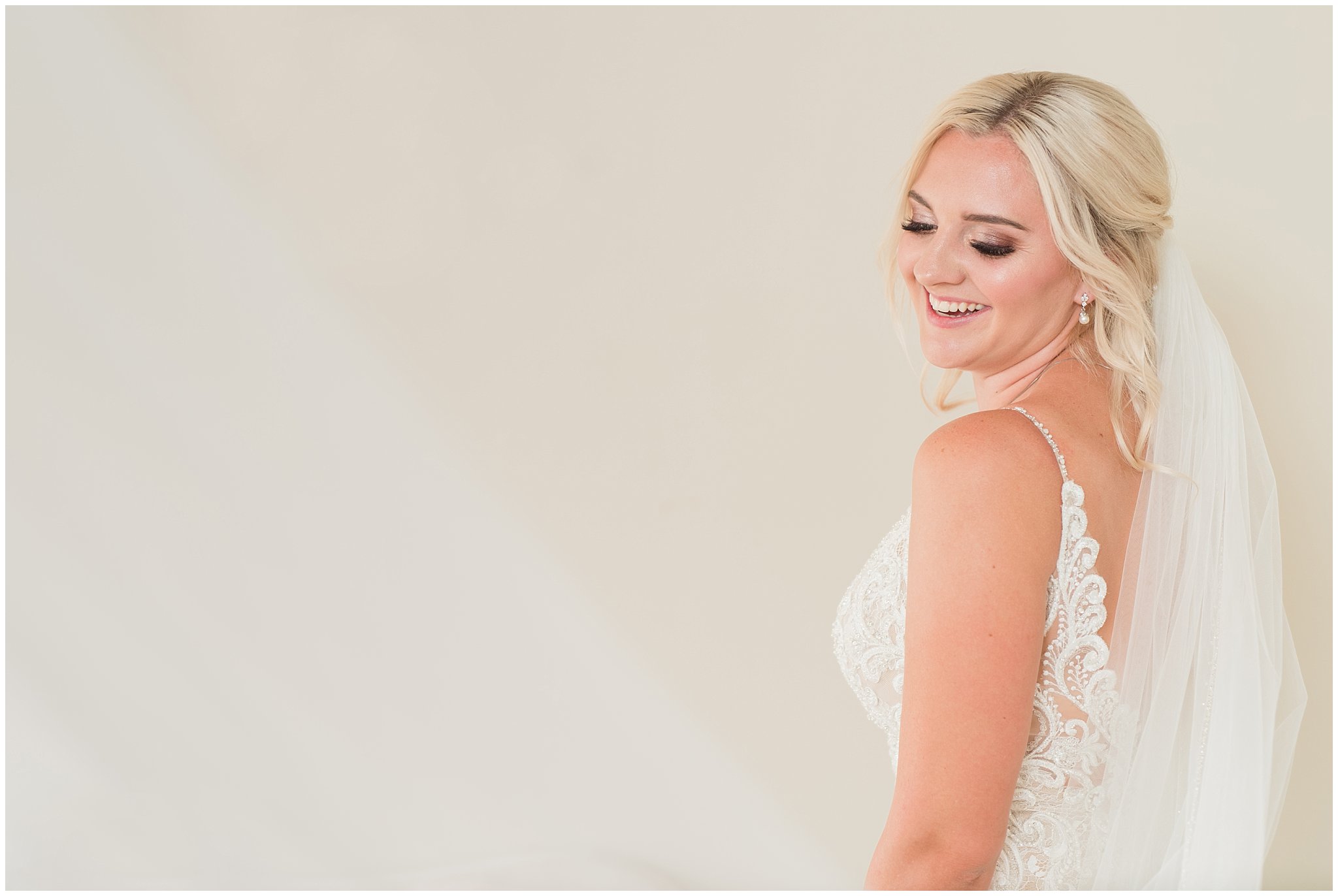 Bridal portraits at Oak Hills Reception and Event Center | Dusty Blue and Rose Summer Wedding at Oak Hills Utah | Jessie and Dallin Photography