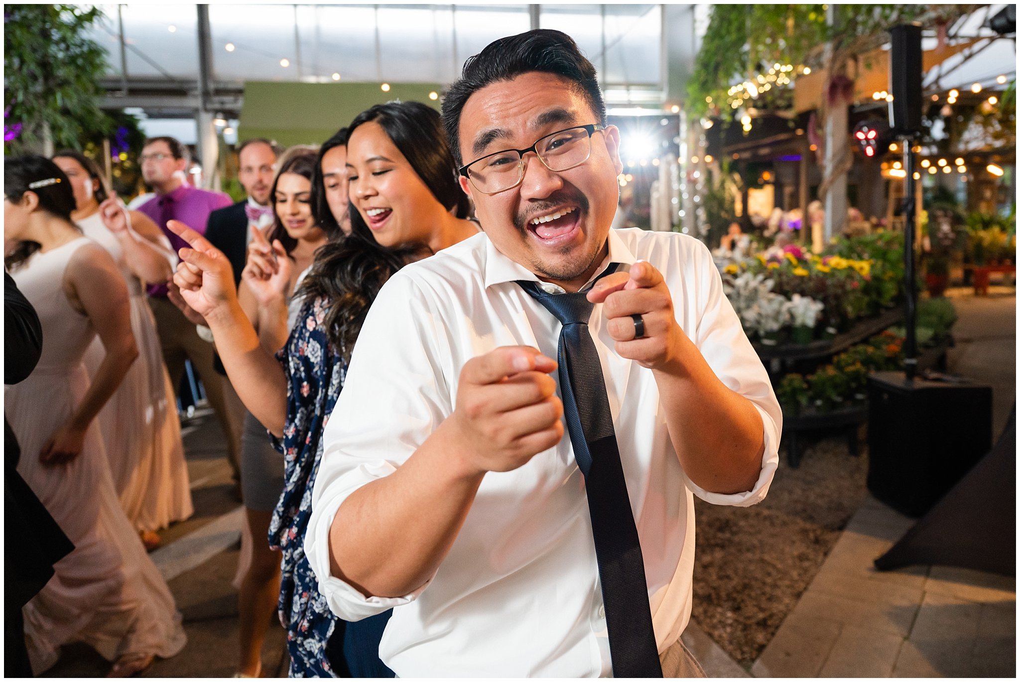 Greenhouse reception at Cactus and Tropicals | Cactus and Tropicals and Salt Lake Church Wedding | Jessie and Dallin Photography