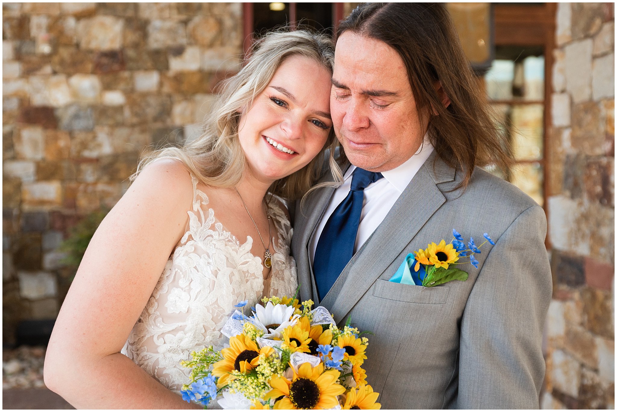 Wedding in the red rocks of southern Utah. Family portraits