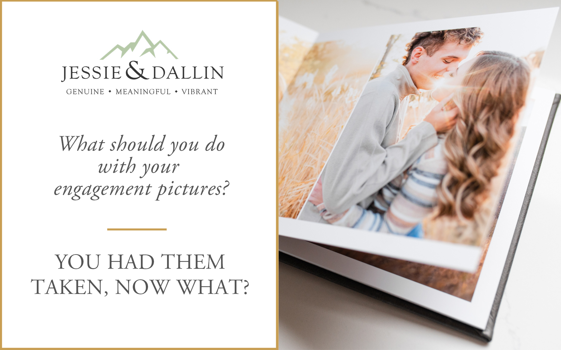 What Should You Do With Your Engagement Pictures Cover