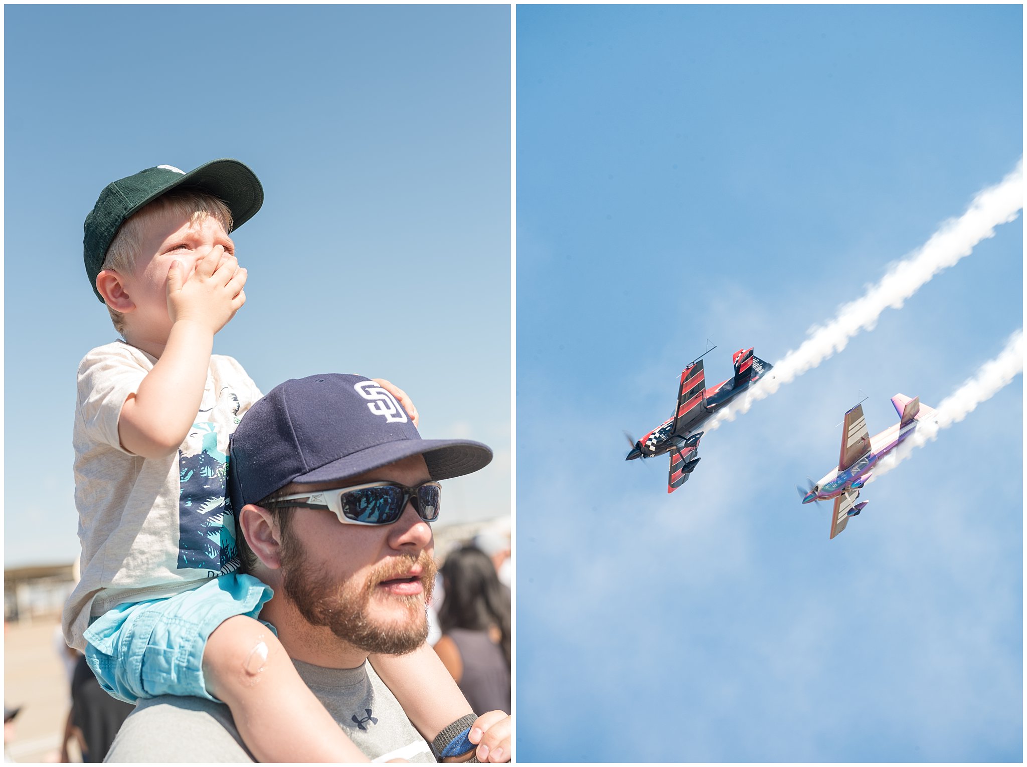 Watching the Warriors over the Wasatch Airshow