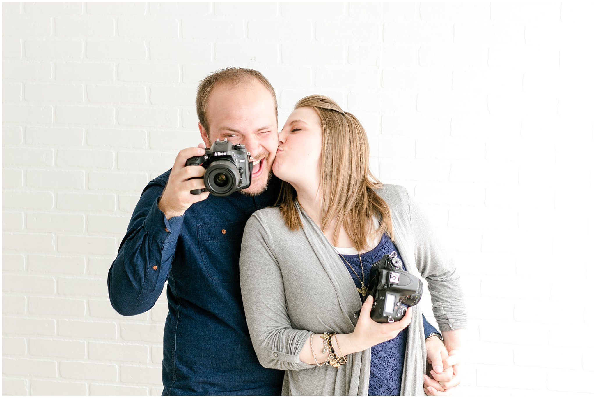 Goofy husband and wife photography team | Utah wedding photographers | Jessie and Dallin Photography