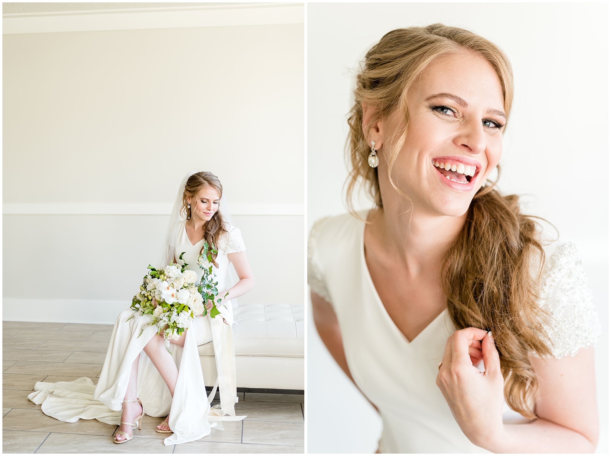 Talia Event Center Wedding | Bridal Portraits | Jessie and Dallin Photography