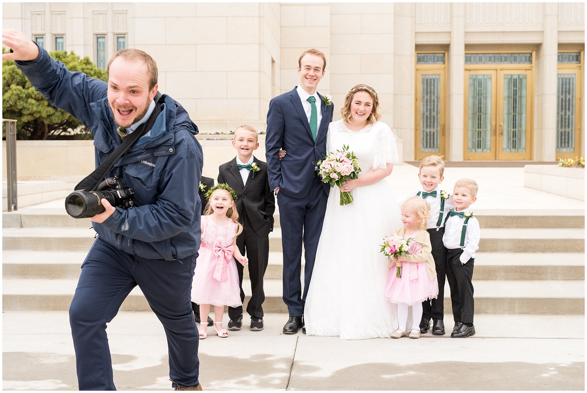 Utah Photographers at the Ogden Temple | Husband and Wife Photography Team | Jessie and Dallin Photography