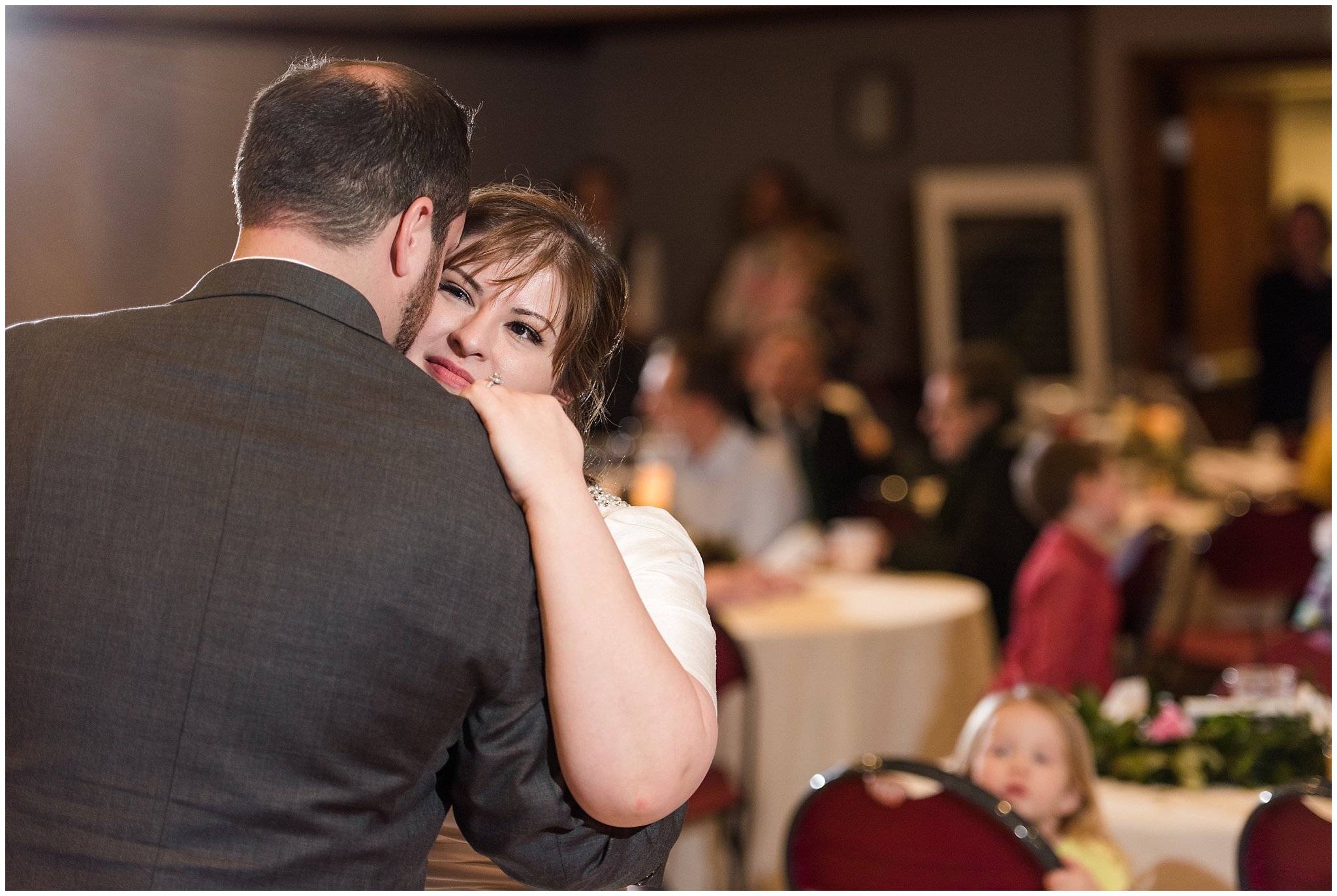 Bride and groom first dance | Ogden Temple Wedding | Jessie and Dallin Photography