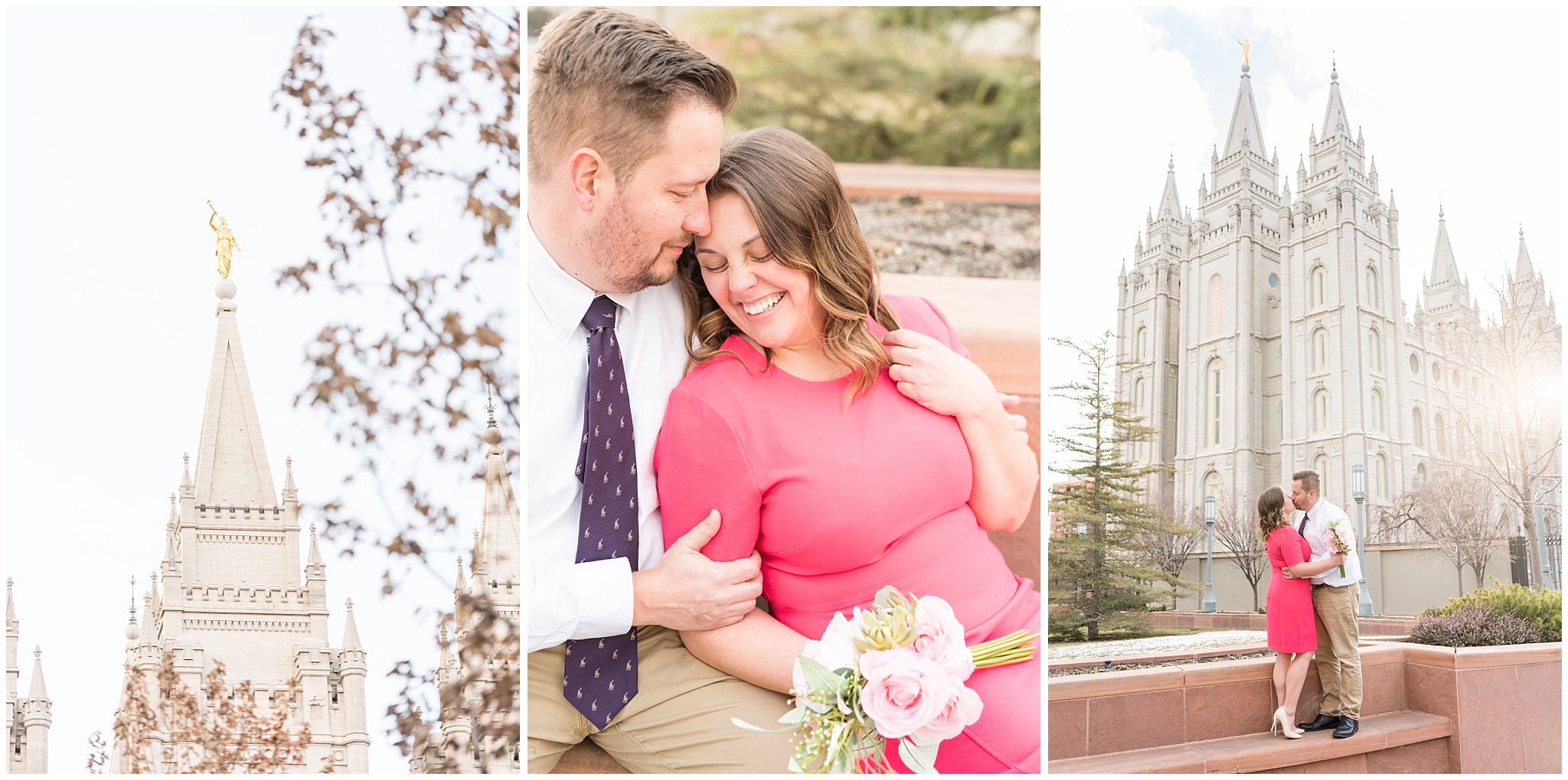 Salt Lake Temple Sealing | Jessie and Dallin Photography