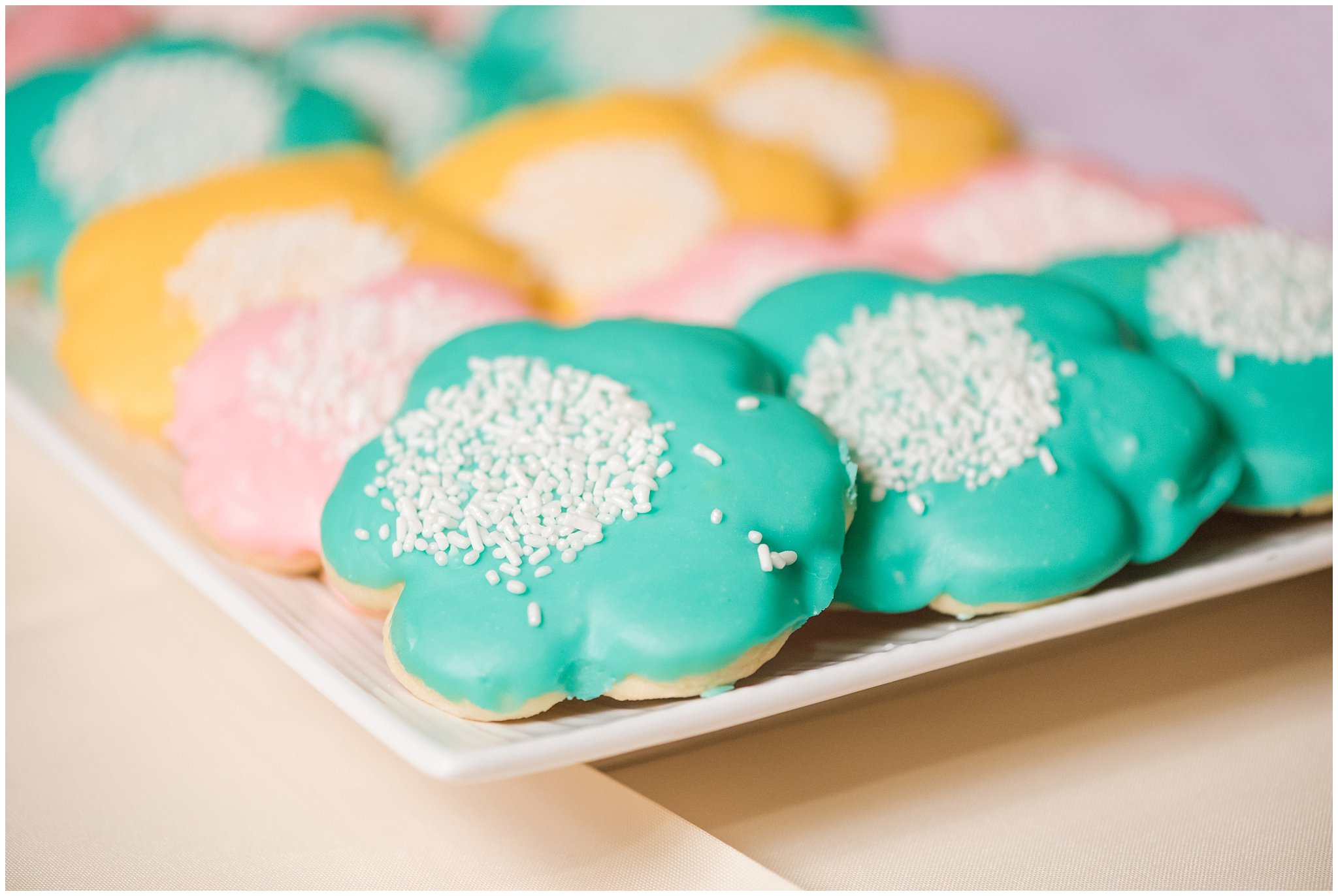 Wedding reception food cookies and milk bar | Utah Wedding | Jessie and Dallin Photography