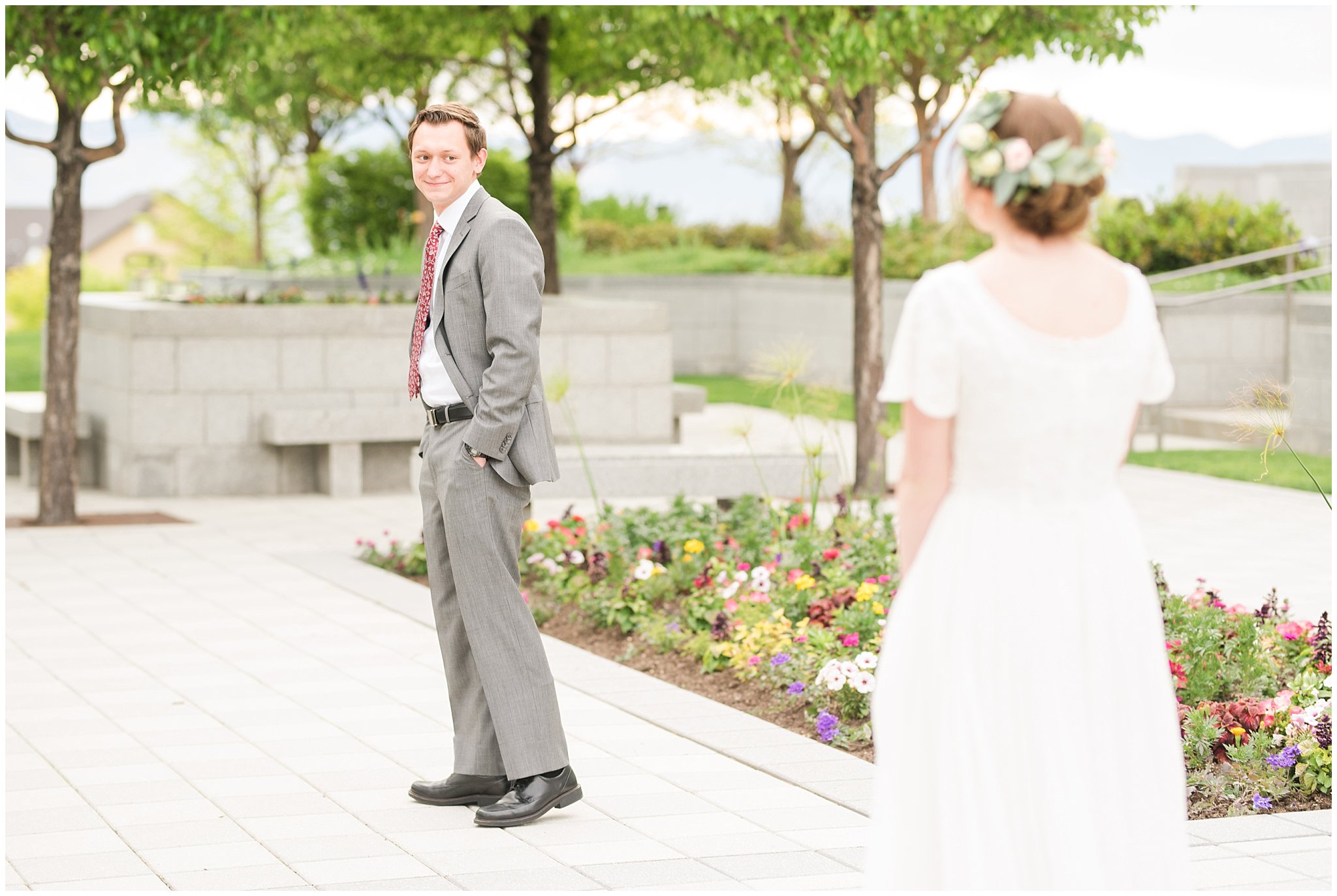 First look at the Draper Temple | Draper Temple Spring Formal Session | Jessie and Dallin Photography