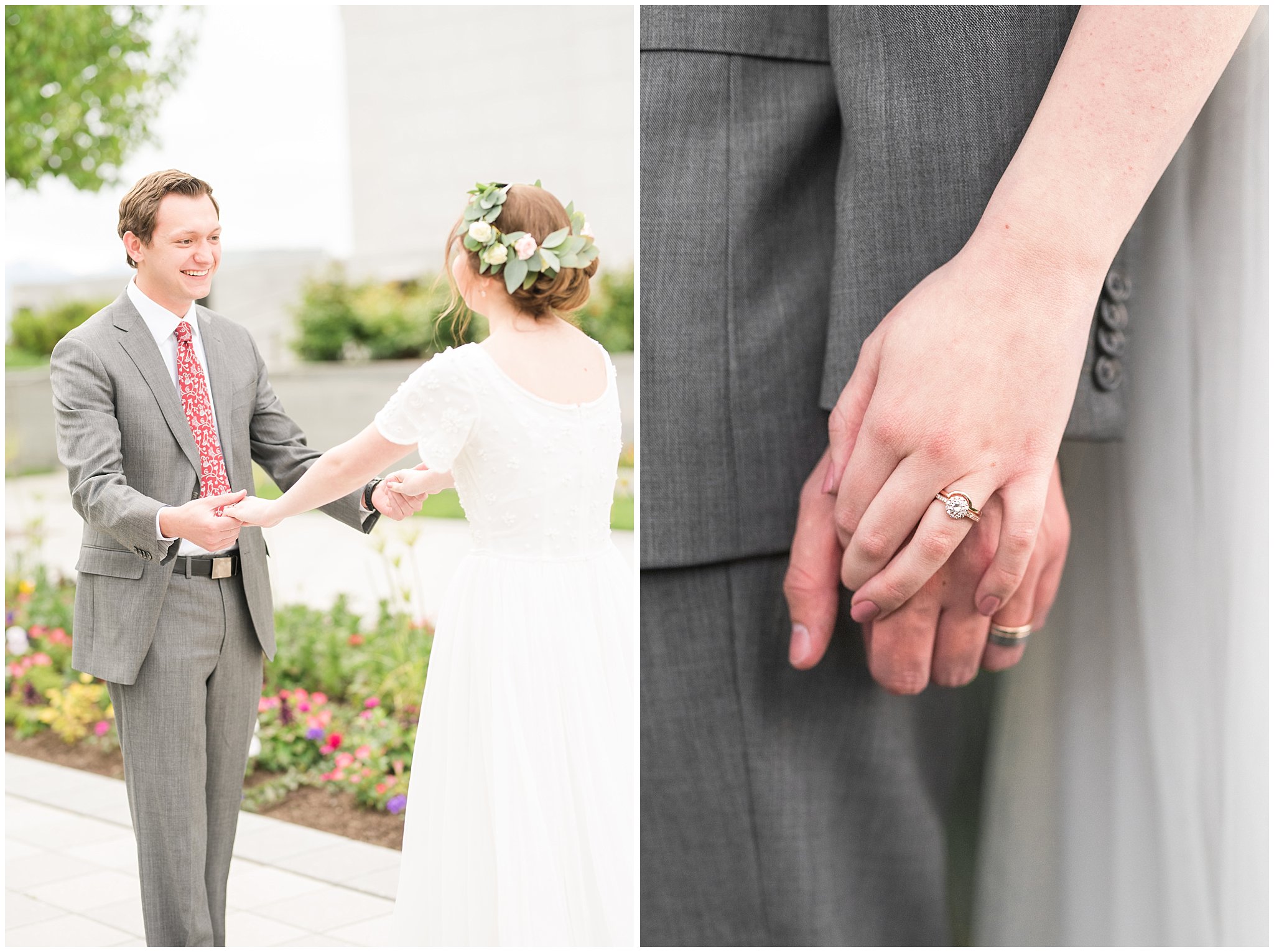 First look at the Draper Temple | Draper Temple Spring Formal Session | Jessie and Dallin Photography
