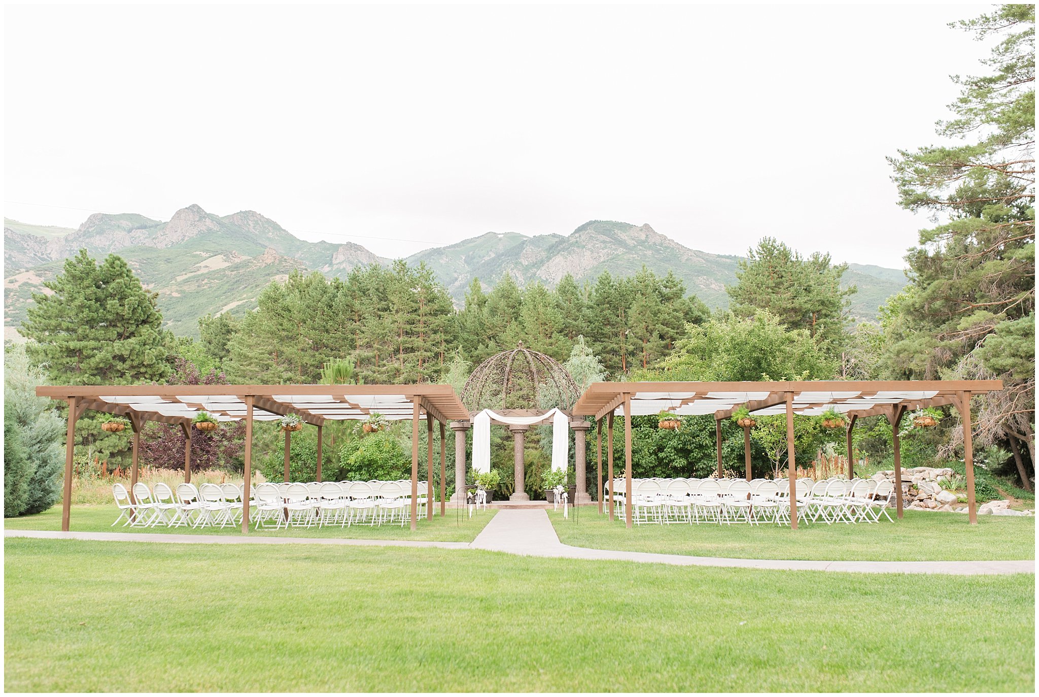 Ceremony Site | Oak Hills Reception and Event Center | Utah Wedding Venue | Jessie and Dallin Photography