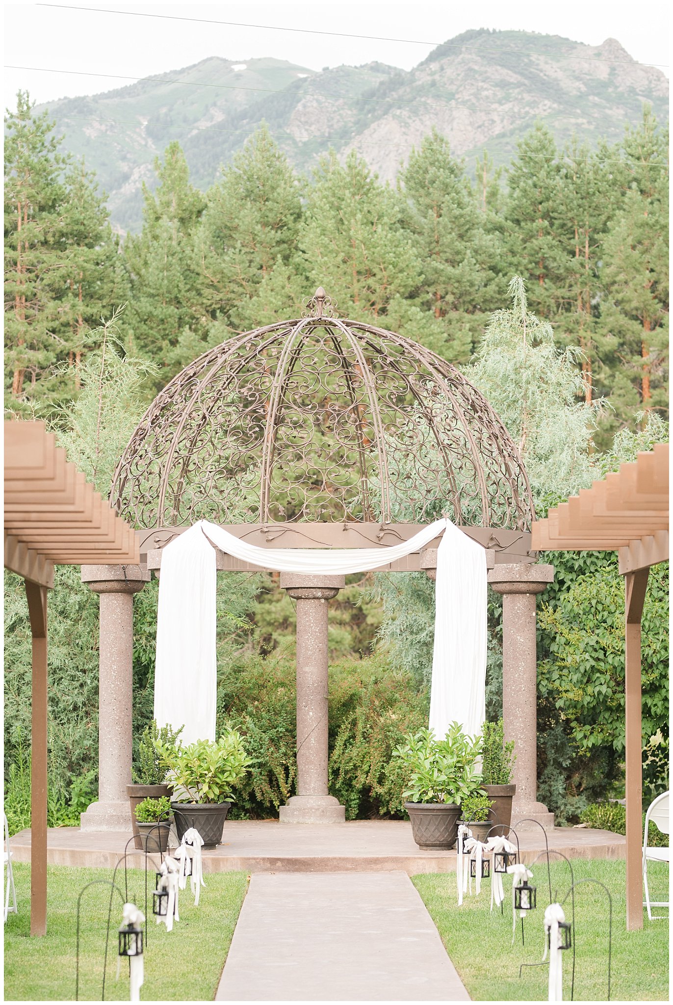 Ceremony Site | Oak Hills Reception and Event Center | Utah Wedding Venue | Jessie and Dallin Photography