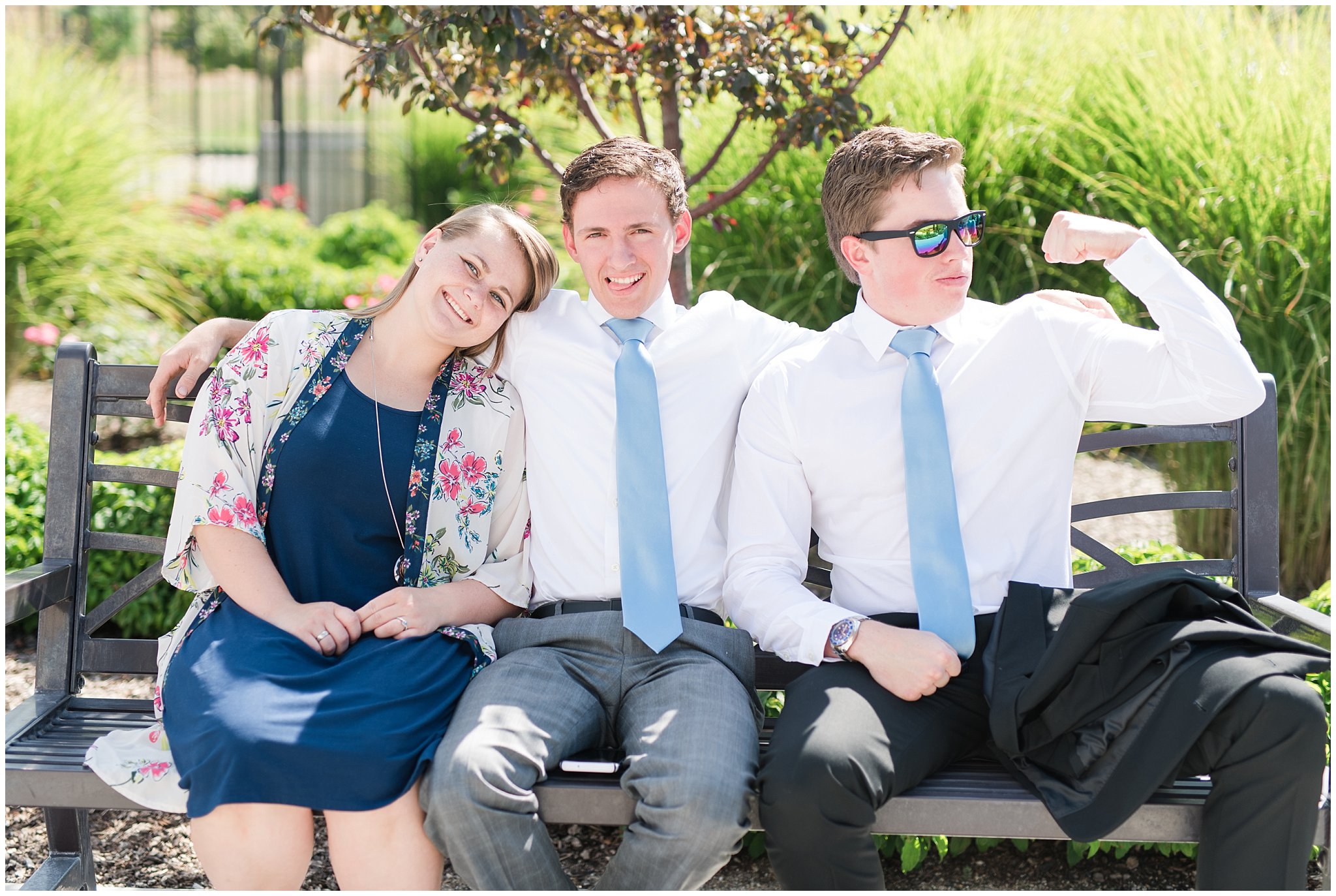 Wedding guests | Ogden Temple Summer Wedding | Jessie and Dallin Photography