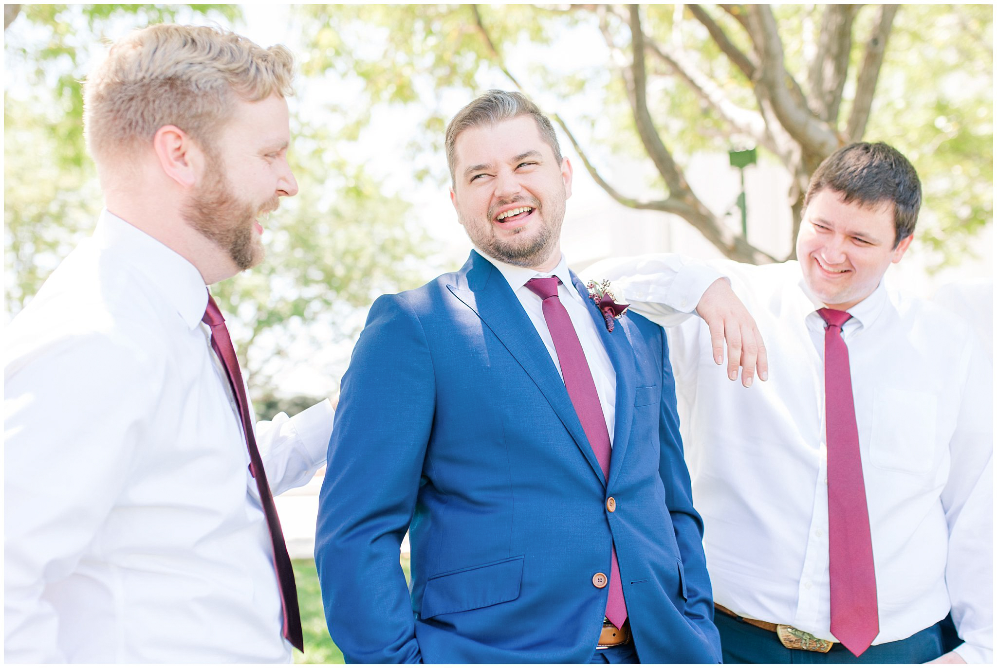 Groomsmen portraits | Summer Bountiful Temple Wedding | Jessie and Dallin Photography