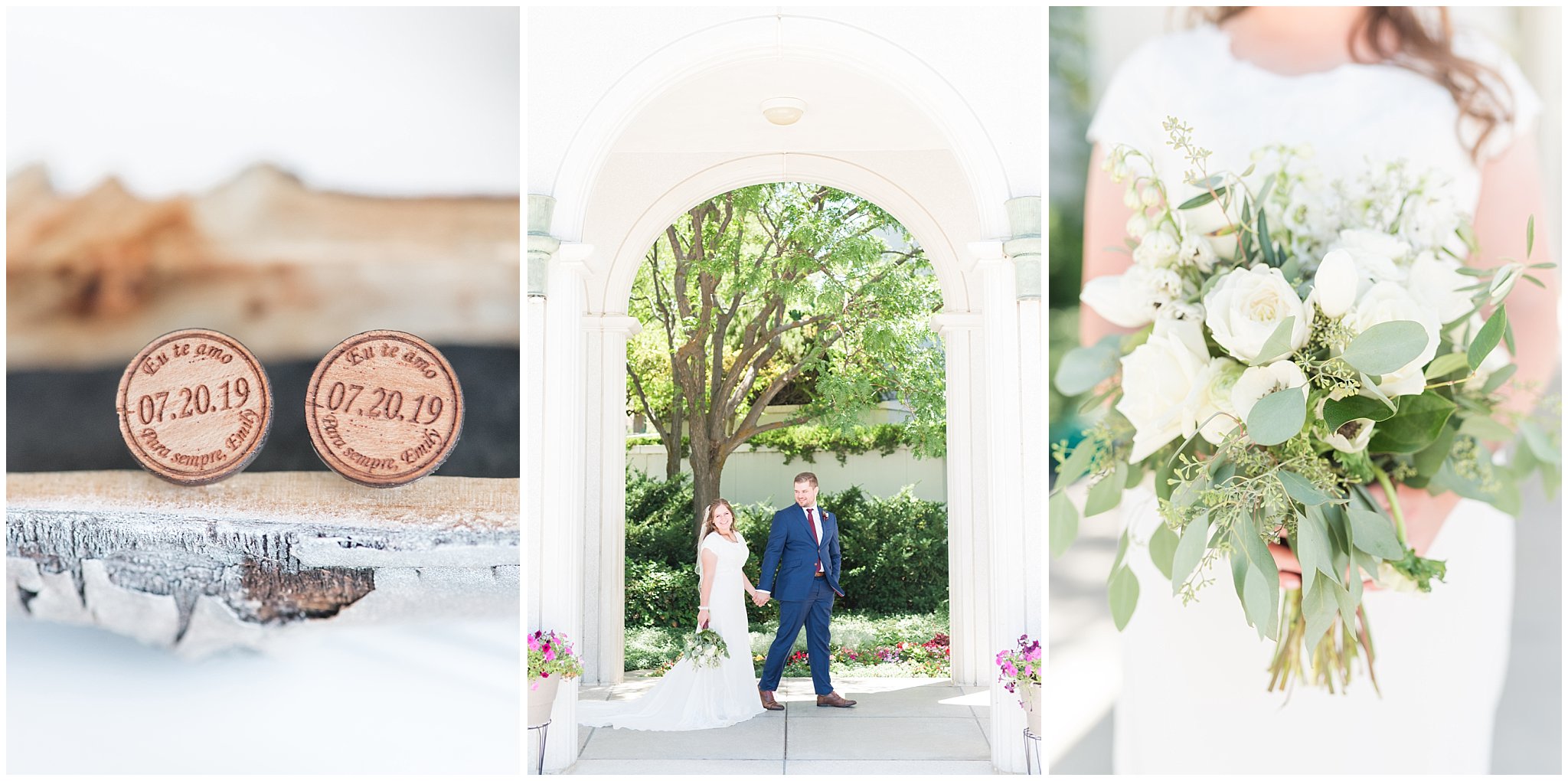 Summer Bountiful Temple Wedding | Jessie and Dallin Photography