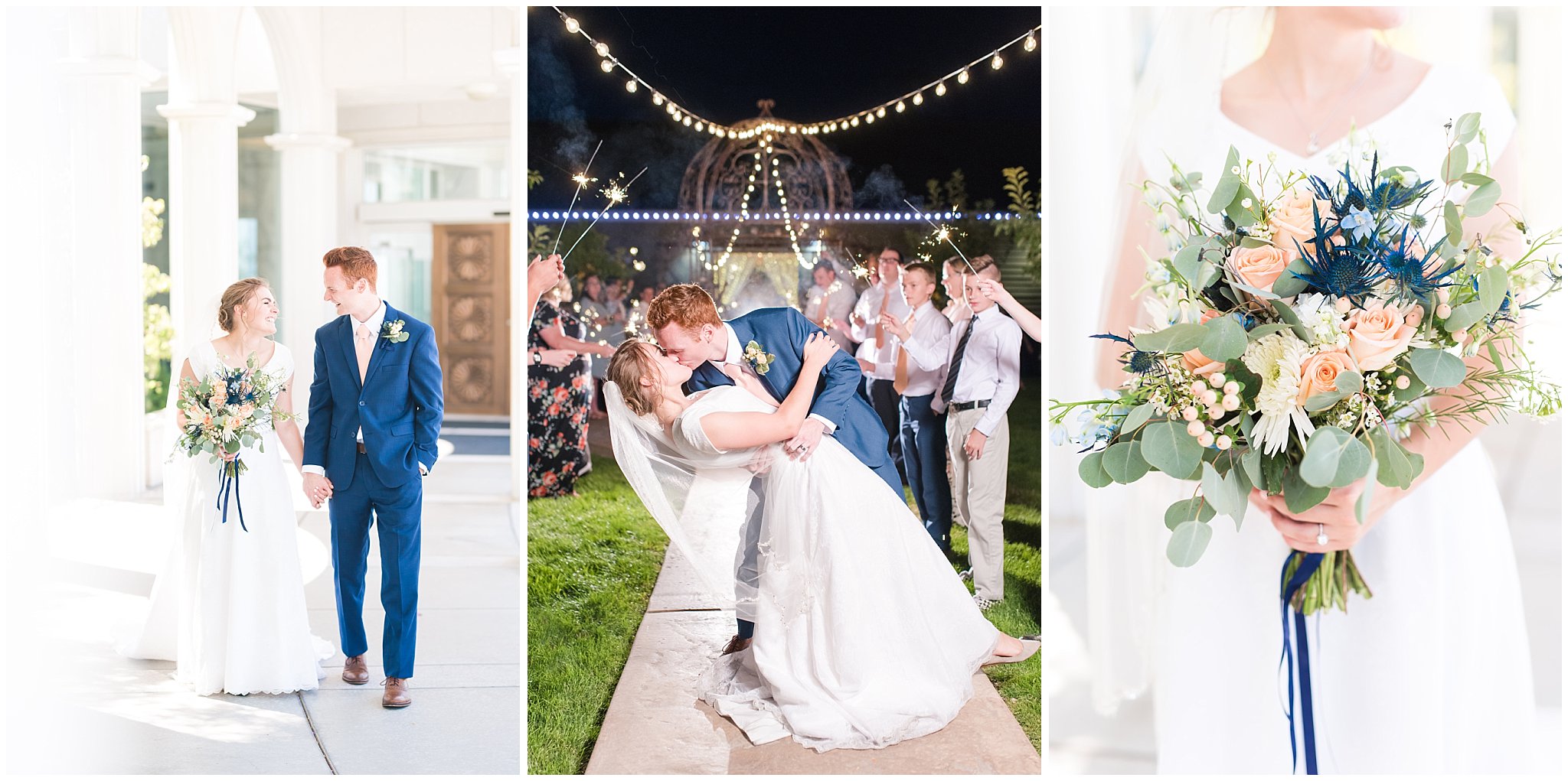 Bountiful Temple Wedding and Oak Hills Reception | Jessie and Dallin Photography