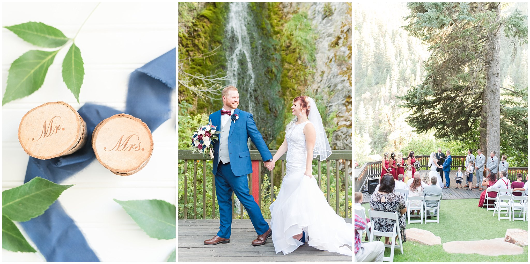 Log Haven Summer Mountain Wedding | Jessie and Dallin Photography