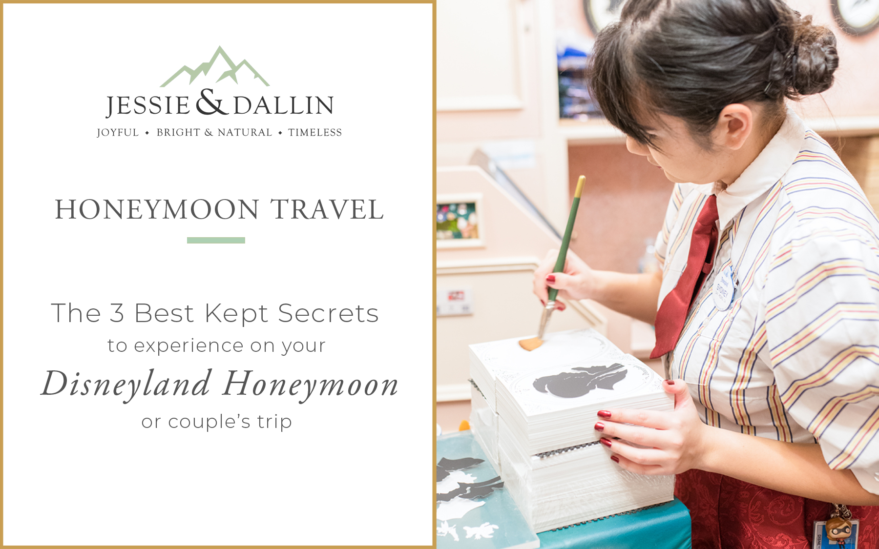 The 3 Best Kept Disneyland Secrets to Experience on Your Honeymoon | Jessie and Dallin Photography