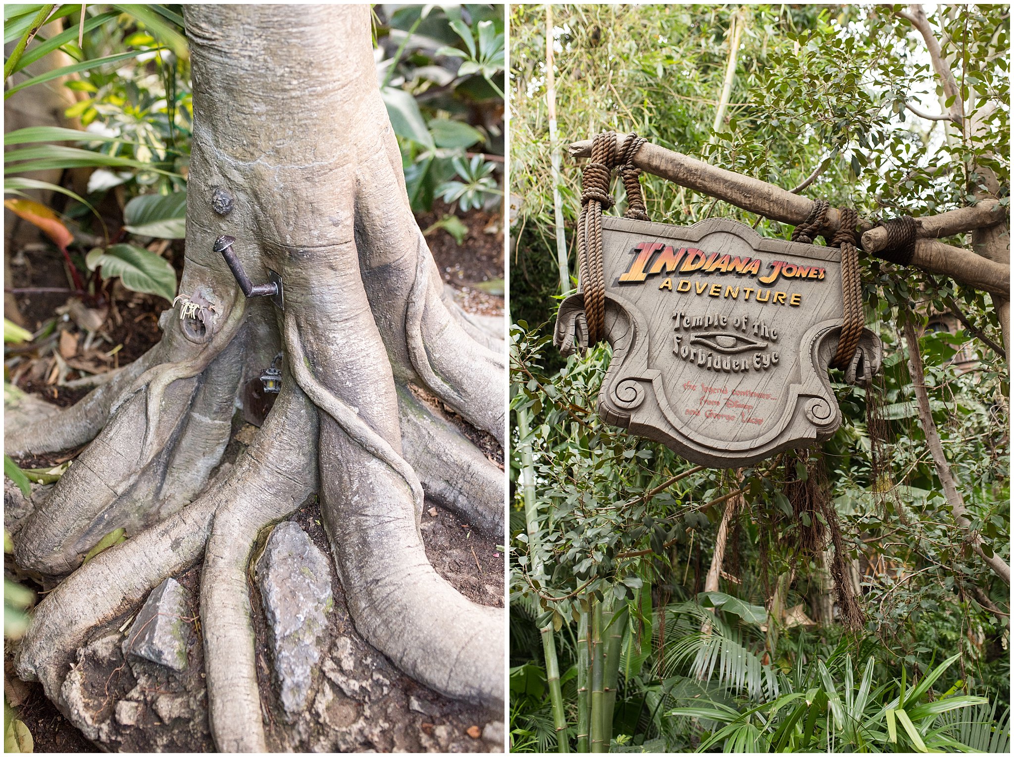 Indiana Jones Details and Patrick Begorra's house Disneyland | The 3 Best Kept Disneyland Secrets to Experience on Your Honeymoon | Jessie and Dallin Photography