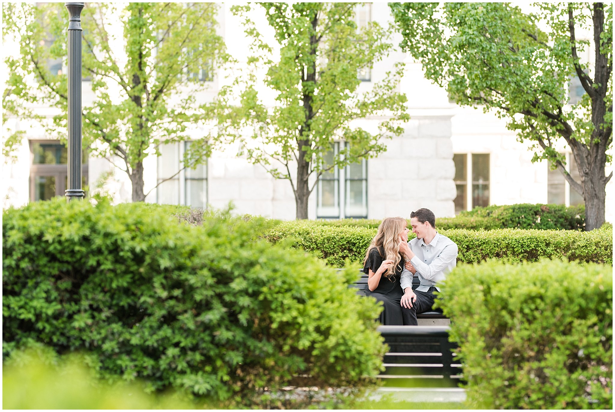 Utah State Capitol and Tunnel Springs Wedding Formal Session