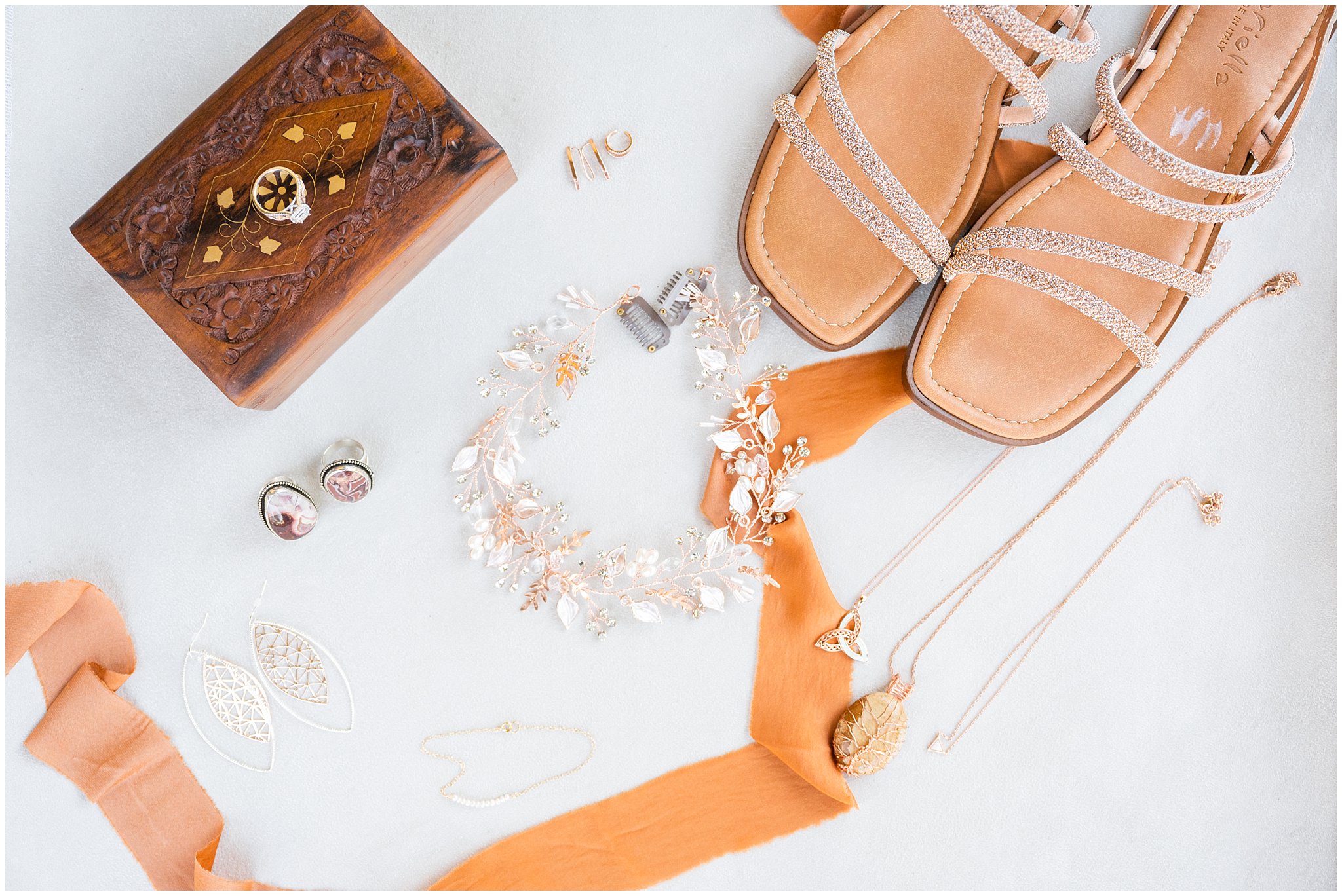 Bridal details | Logan Utah Outdoor Summer Wedding | Jessie and Dallin Photography