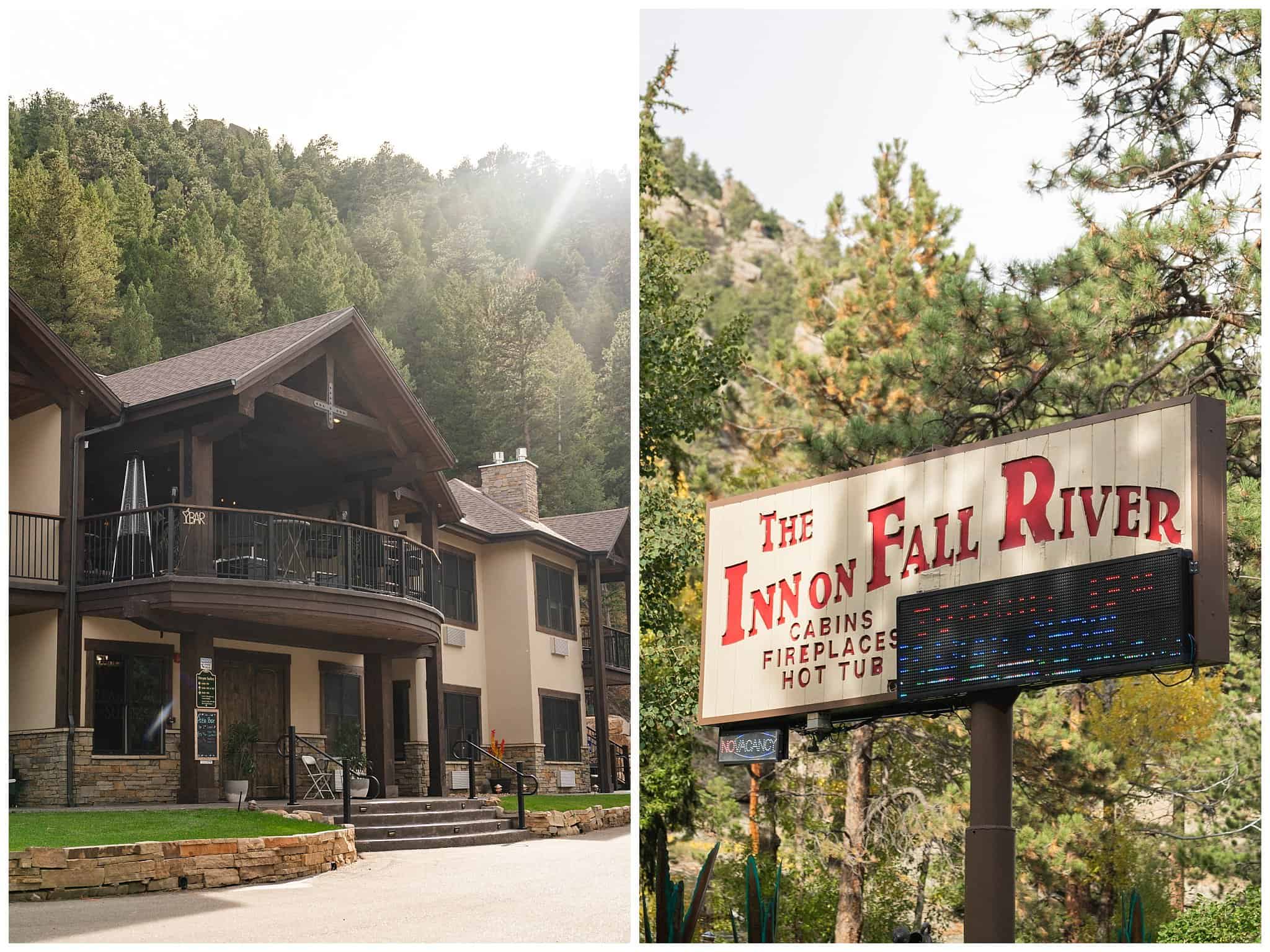 Boulder Brook on Fall River and the Inn on Fall River in Estes Park | Fall Rocky Mountain National Park Elopement | Jessie and Dallin Photography