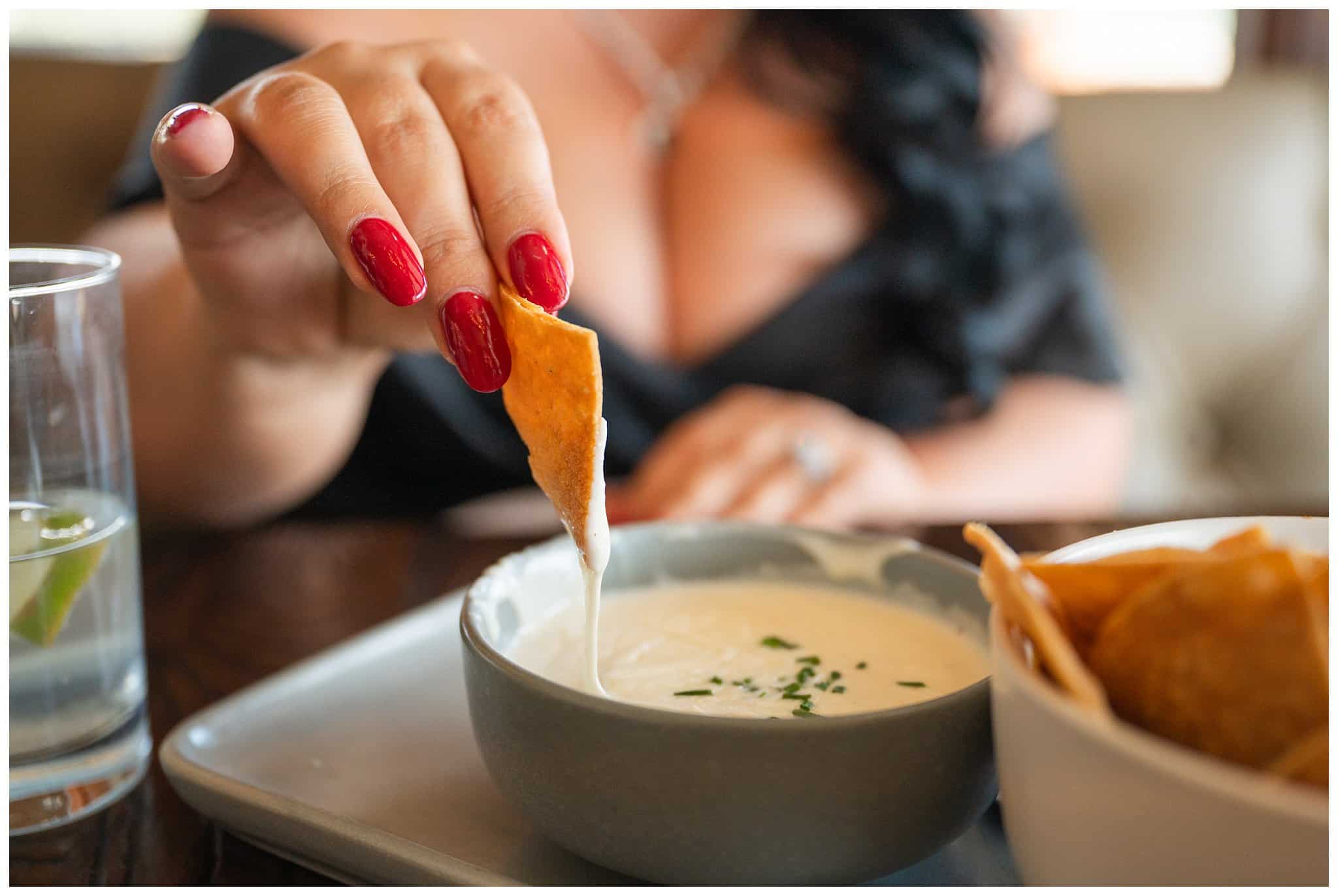 Elopement dinner celebration at Ember Restaurant in Estes Park | Fall Rocky Mountain National Park Elopement | Jessie and Dallin Photography